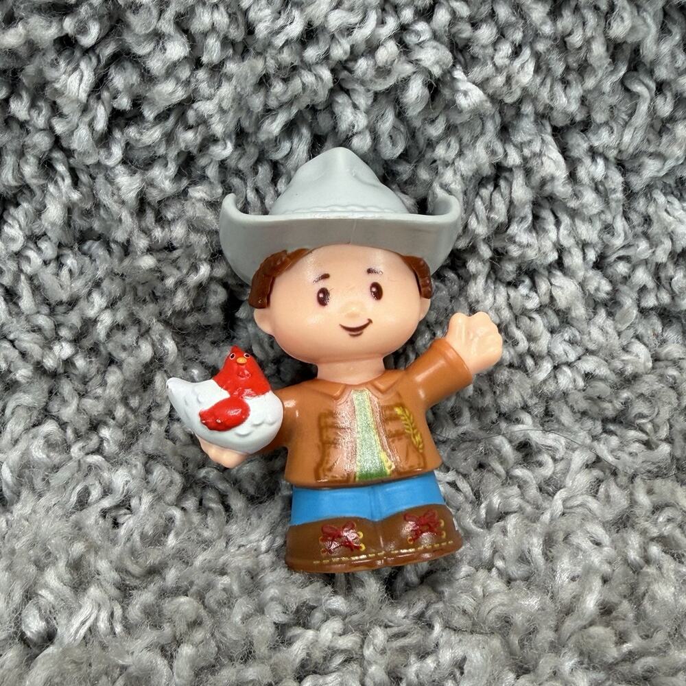 Fisher Price Little People 2.5in Farmer Jed 2016 Toy